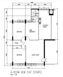 Blk 25 Marsiling Green (Woodlands), HDB 4 Rooms #621620311